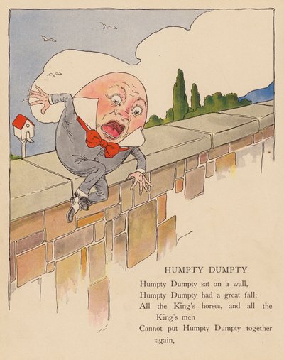 Filastrocca: Humpty Dumpty da Blanche Fisher Wright