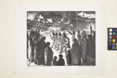 Vigilia di Natale a Taos Pueblo da Blanche Grant