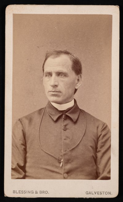 Ritratto del Rev. Joseph Celestine Carrier 1833-1904, prima del 1876 da Blessing and Bro