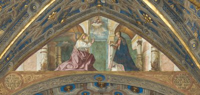 Abside, Superarco, Boccaccio Boccaccino, Annunciazione 1506-07 da Boccaccio Boccaccino