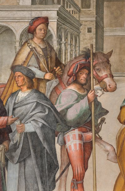 Navata Centrale, Prima Campata Nord, Incontro di San Gioacchino e Sant