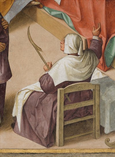 Navata centrale, seconda campata nord, Nascita della Vergine, Boccaccio Boccaccino 1514-15, (dettaglio) da Boccaccio Boccaccino