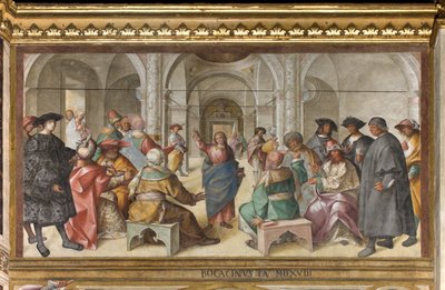 Presbiterio, Ottava Campata Nord, Disputa di Gesù, Boccaccio Boccaccino da Boccaccio Boccaccino