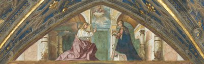 Soprano, Boccaccio Boccaccino, Annunciazione 1506-07 da Boccaccio Boccaccino