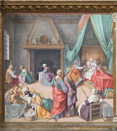 La Natività di Maria da Boccaccio Boccaccino