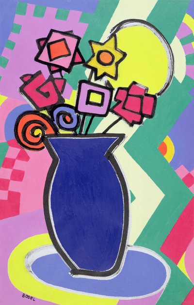 Vaso blu, 2003 da Bodel Rikys
