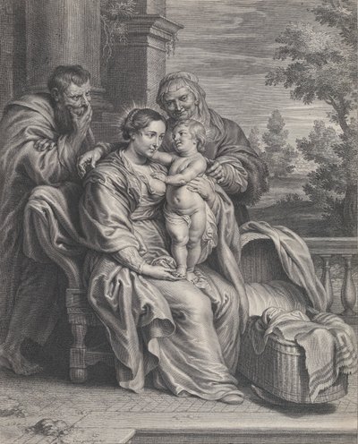 La Sacra Famiglia con Sant