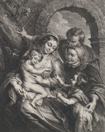 La Sacra Famiglia con Sant