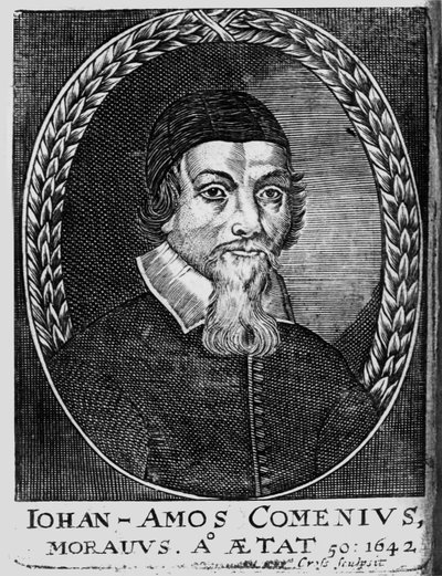 Johan Amos Comenius, 1642 da Bohemian School