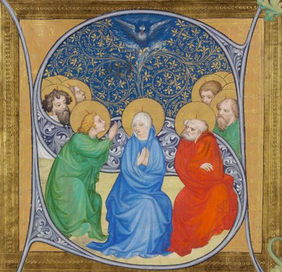 La discesa dello Spirito Santo - Pentecoste da Bohemian School