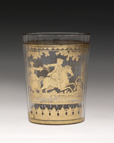 Bicchiere, c.1730 da Bohemian School
