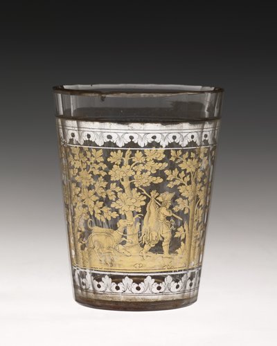 Bicchiere, c.1730 da Bohemian School