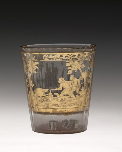 Bicchiere, c.1730 da Bohemian School