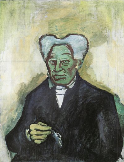 Ritratto di Arthur Schopenhauer da Bohumil Kubišta