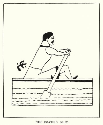 Oxford Quips: Il Blu del Canottaggio da Bohun Lynch