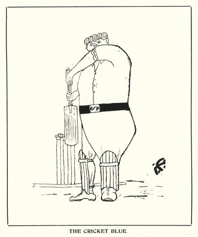 Oxford Quips: Il Blu del Cricket da Bohun Lynch