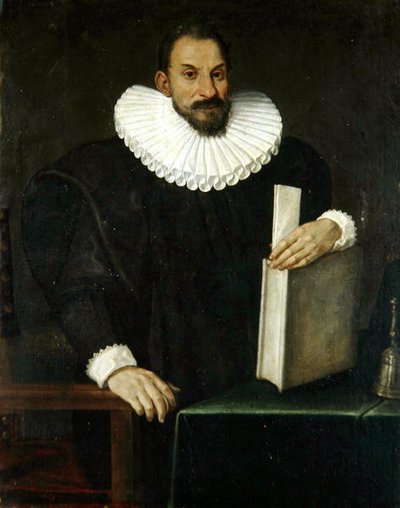 Ritratto di un gentiluomo, detto essere Filippo Massini (1559-1617) c.1690 da Bolognese School