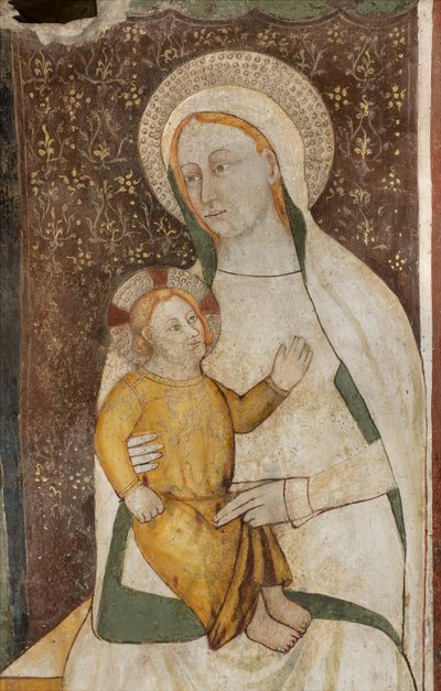 Transetto nord, Altare di San Michele Arcangelo, Dietro la pala d