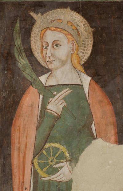 Transetto nord, Altare di San Michele Arcangelo, dietro la pala d
