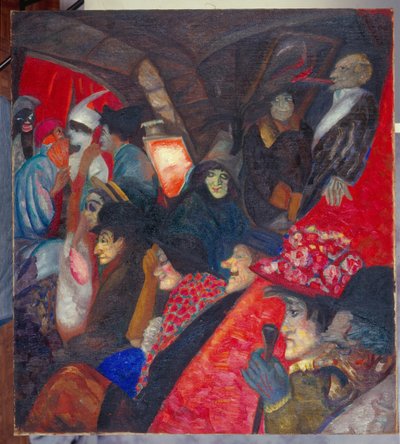 Cabaret Black Cat a Parigi da Boris Dmitrievich Grigoriev