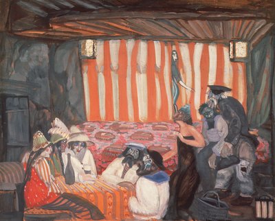Cabaret II, 1918 da Boris Dmitrievich Grigoriev