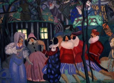 Conquistatori, 1913 da Boris Dmitrievich Grigoriev