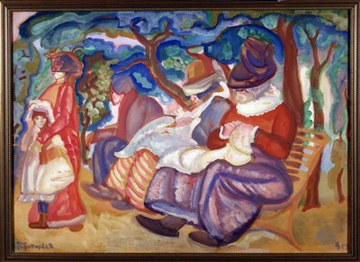 Bambinaie al Bois de Boulogne da Boris Dmitrievich Grigoriev