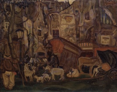 Vecchia Parigi, 1913 da Boris Dmitrievich Grigoriev