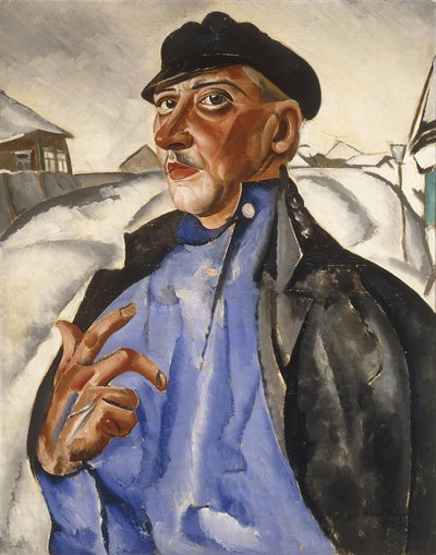 Ritratto di Vaska Pepel (il Sottobosco) da Boris Dmitrievich Grigoriev
