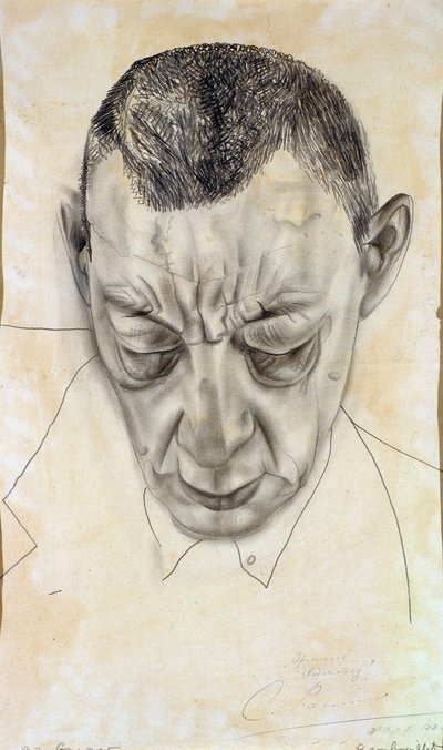 Ritratto del compositore Sergei Rakhmaninov da Boris Dmitrievich Grigoriev