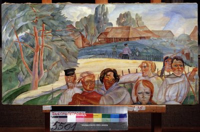 Russia. Dalla serie I volti della Russia da Boris Dmitrievich Grigoriev
