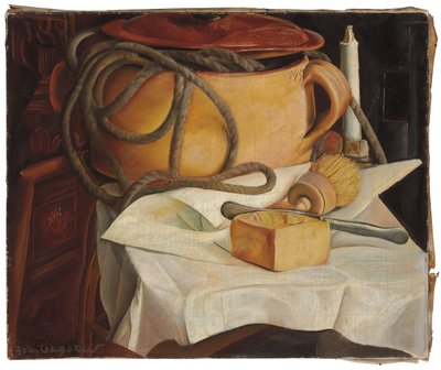 Natura Morta con Candela da Boris Dmitrievich Grigoriev
