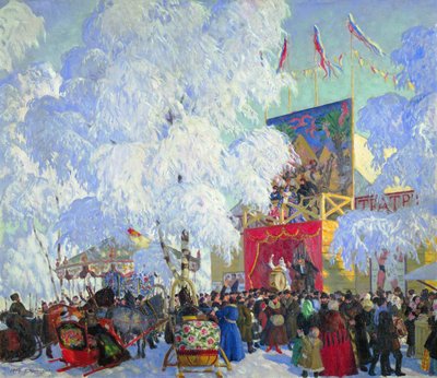Baracconi, 1917 da Boris Mikhailovich Kustodiev