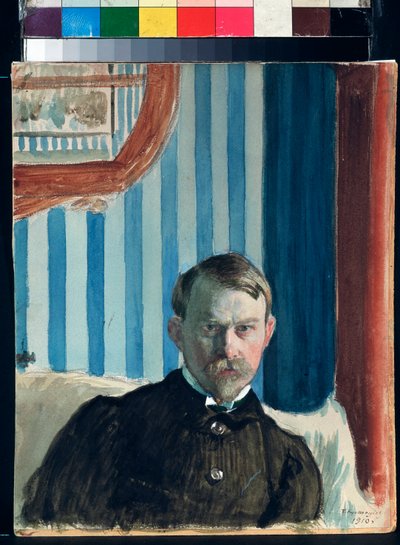 Autoritratto da Boris Mikhailovich Kustodiev