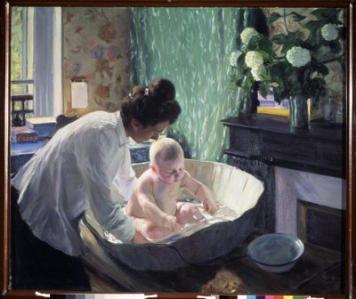 Il mattino da Boris Mikhailovich Kustodiev