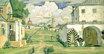 Scenografia per il dramma di Alexander Ostrovsky 