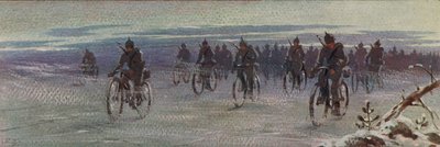 Truppe ciclistiche tedesche in Finlandia, Guerra Civile Finlandese da Boris Vasilievich Zvorykin