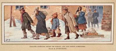 Lavoratori sovietici che lasciano l