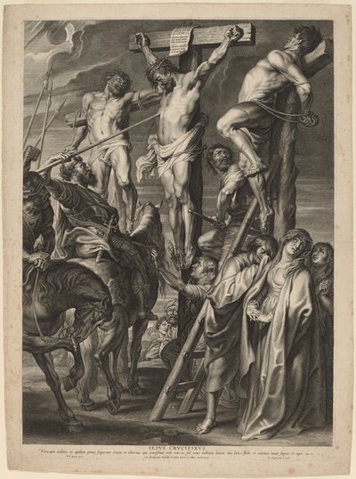 Il colpo di lancia da Boëtius Adams Bolswert after Sir Peter Paul Rubens