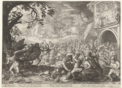Il trionfo della morte da Boëtius Adamsz. Bolswert