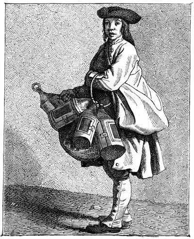 Un mercante di lanterne, 1737-1742 da Bouchardon