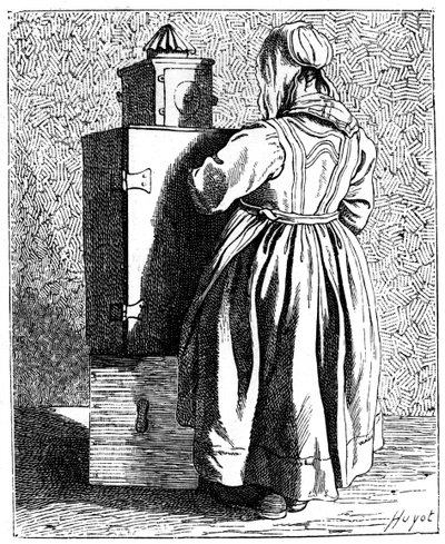 Una lanterna magica, 1737-1742 da Bouchardon