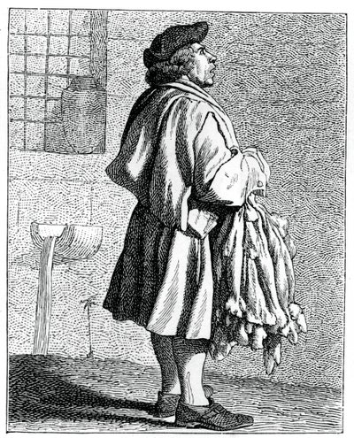 Pelli di coniglio!, 1737-1742 da Bouchardon
