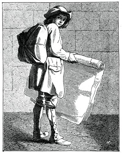 Il venditore di stampe da Bouchardon