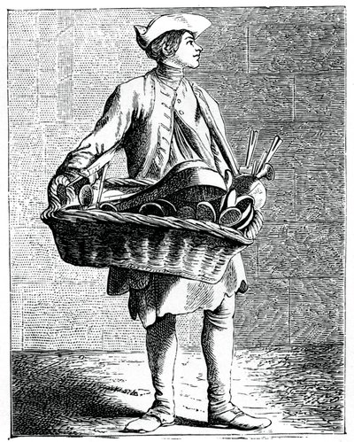 Chi comprerà cucchiai e spilli da lardo!, 1737-1742 da Bouchardon