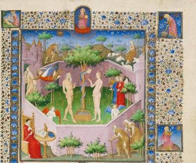 La storia di Adamo ed Eva, ca 1413-1415 da Boucicaut Master,