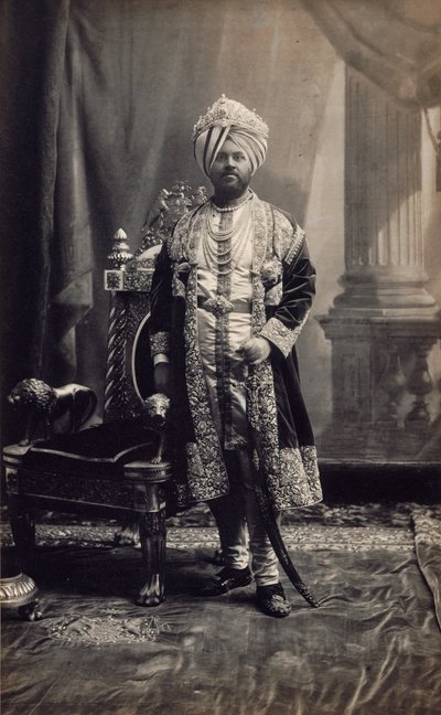 Maharaja Jagatjit Singh di Kapurthala, c.1903 da Bourne & Shepherd