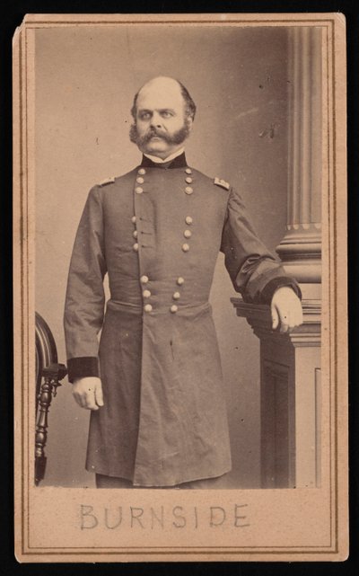 Ritratto di Ambrose Everett Burnside 1824-1881, circa 1860 da Brady