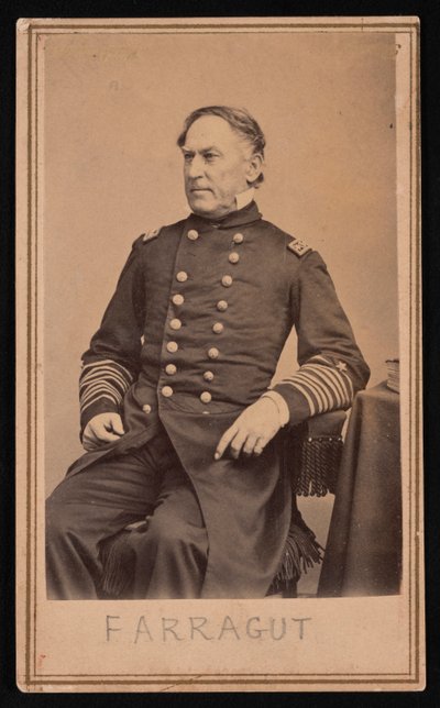 Ritratto di David Glasgow Farragut 1801-1870 da Brady
