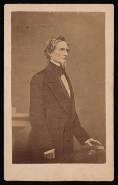 Ritratto di Jefferson Davis 1808-1889, 1887 da Brady